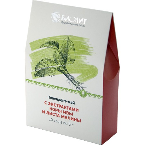 Купить Токсидонт-май с экстрактами коры ивы и листа малины  г. Раменское  